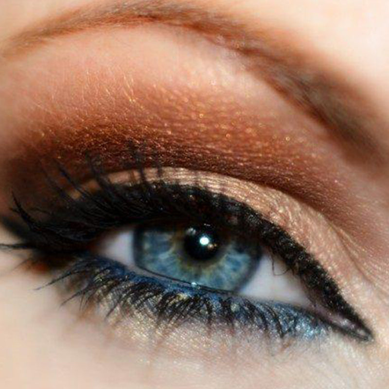 Golden Brown Look with Makeup Geek Shadows Golden Brown Look with Makeup Geek Shadows