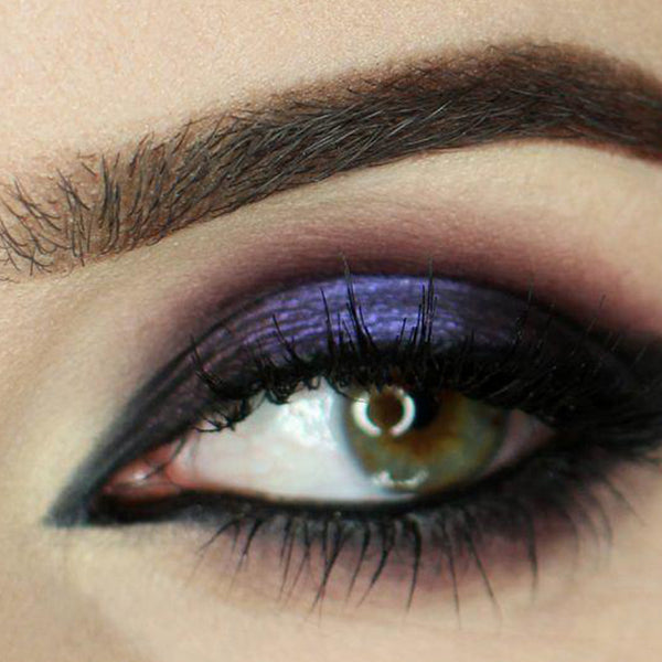 eye makeup for dark purple dress Makeup with purple suit/saree , Makeup with purple outfit , @tartecosmetics dark concealer fpr color correction , @guccibeauty foundation , @tower28beauty concealer , @hudabeauty loose powder ,