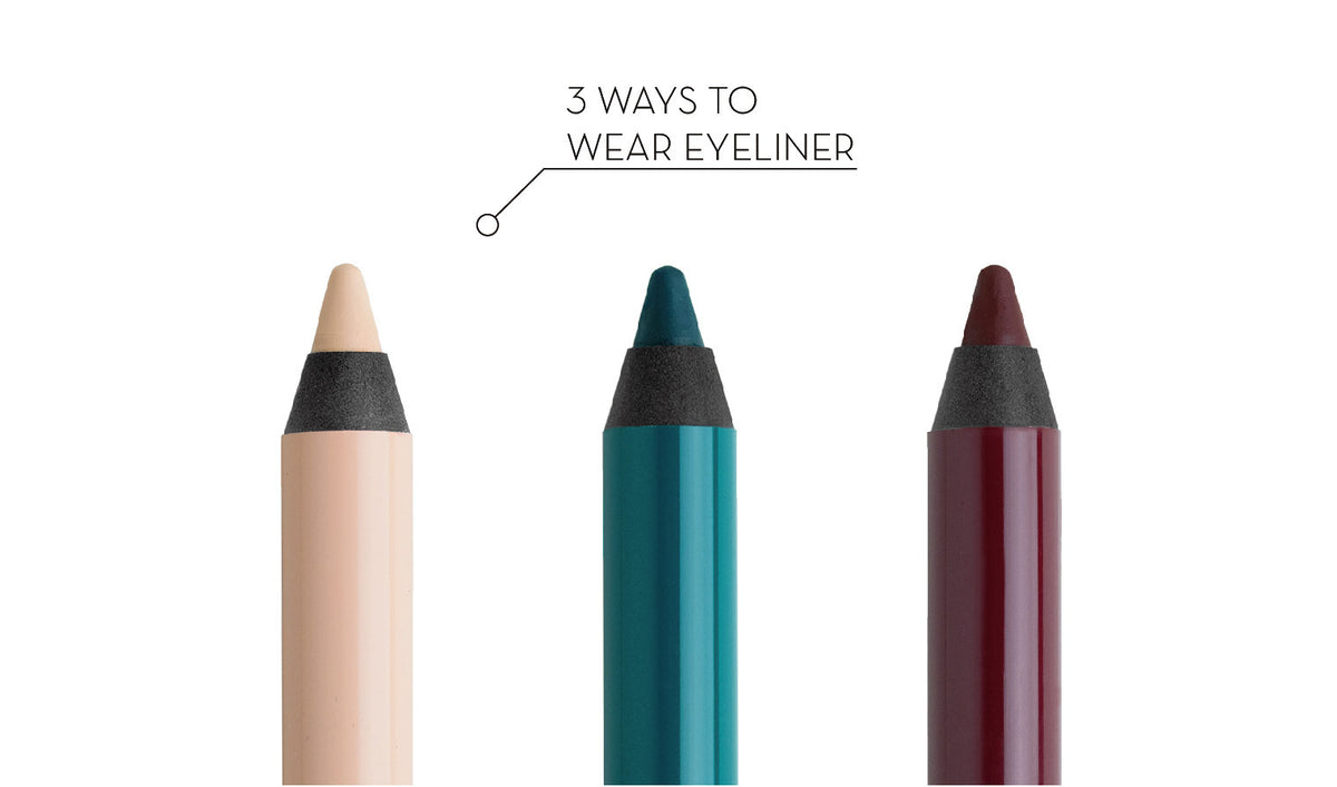 3 ways to wear Eyeliner Pencils