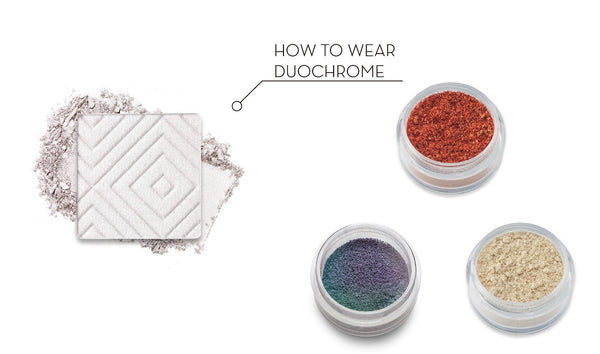How to wear Duochrome Powders